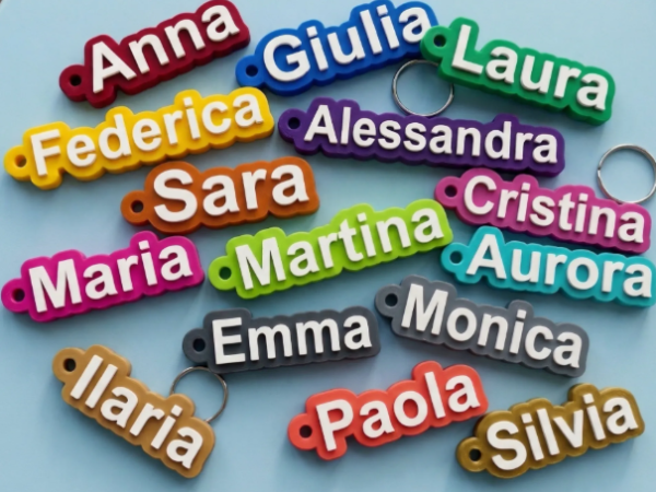 Customized Name Engraved Keychain
